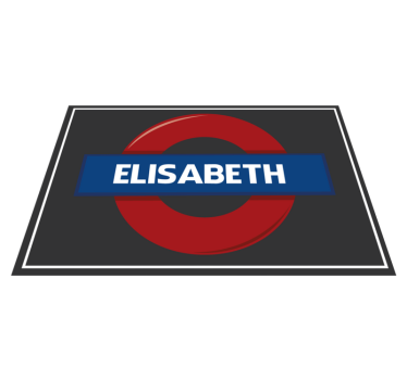 Underground sign custom floor mat - TenStickers