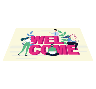 Professional welcome office carpet - TenStickers