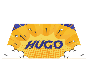 Tailored heroic sunburst custom floor mat - TenStickers