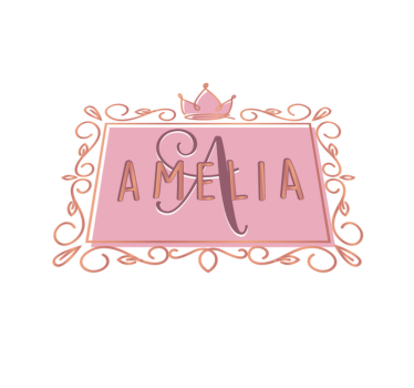 Personalized princess crown kids rug - TenStickers