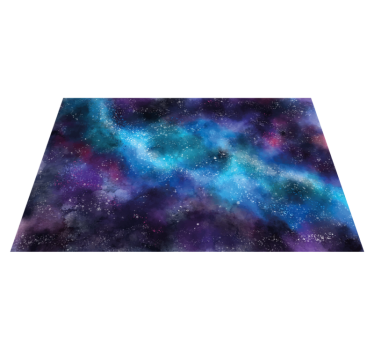 Cosmic Fantasy bedroom carpet - TenStickers