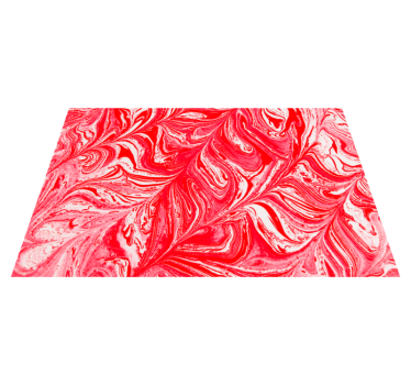 Swirling Red Patterns texture rug - TenStickers