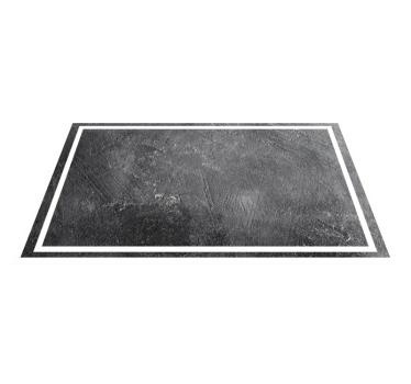Black earthy effect texture rug - TenStickers