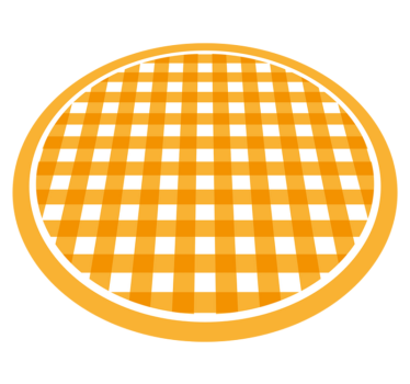 Texture rug in cozy checkered design - TenStickers