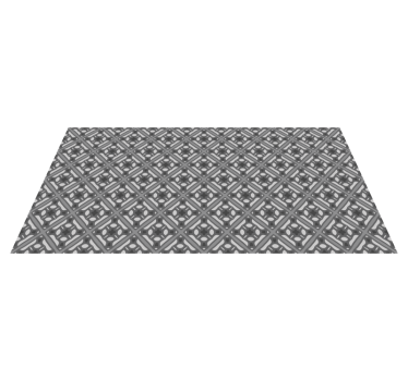Marble rug with elegant gray design - TenStickers