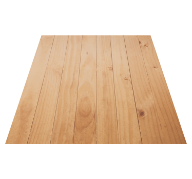 Light brown wood effect vinyl flooring - TenStickers