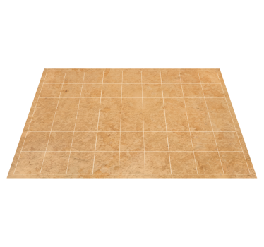 Natural beige look stone effect rug - TenStickers
