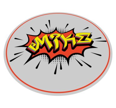 Name explosion custom floor mat - TenStickers
