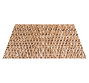 Natural Weave Pattern bathroom mat - TenStickers