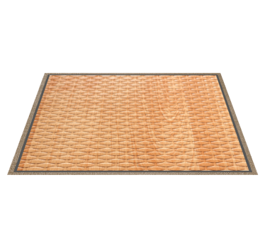 Woven Basket Weave hall rug - TenStickers