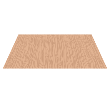 Natural Texture wood effect rug - TenStickers