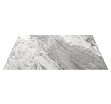 Elegant grey veins marble rug - TenStickers