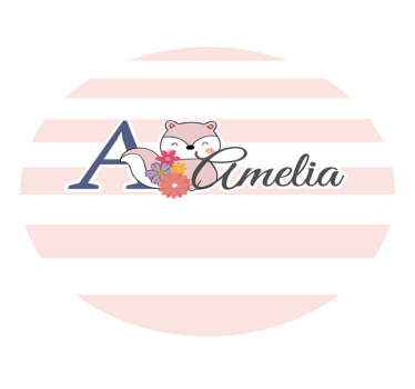 Customizable Fox Design custom floor mat - TenStickers