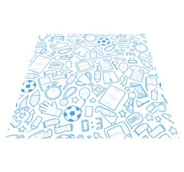 Sporting Elements game rug - TenStickers