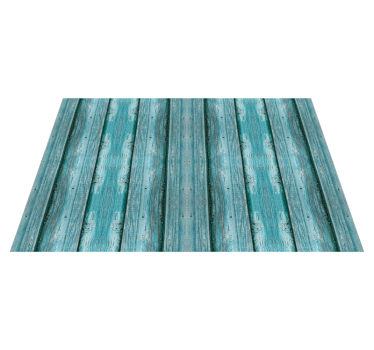 Blue wood texture  effect vinyl flooring - TenStickers