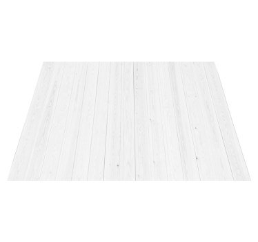 White wooden "Hamptons" pattern texture rug - TenStickers
