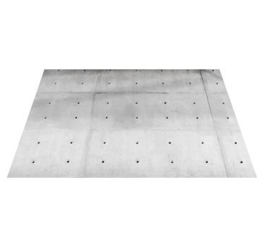 Concrete grey texture stone effect rug - TenStickers