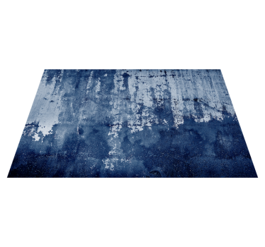 Dramatic blue texture rug - TenStickers