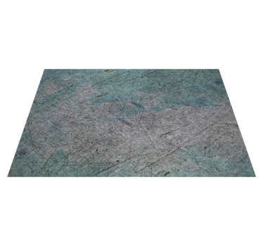 Natural Textured Overlay wood effect rug - TenStickers