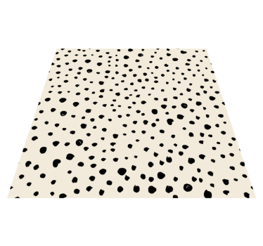 Dotted Pattern Style texture rug - TenStickers
