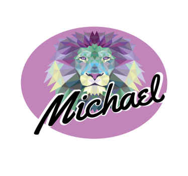 Customizable Lion custom floor mat - TenStickers