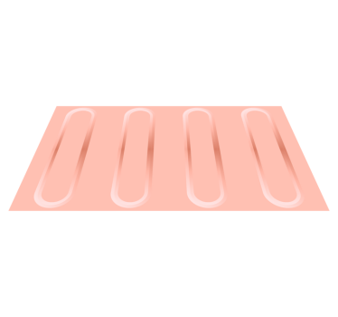 Abstract Geometric Lines texture rug - TenStickers