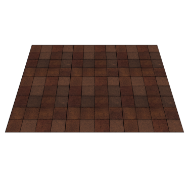 Small rustic style bricks stone flooring - TenStickers