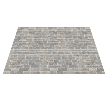 Stone pattern stone effect vinyl rug - TenStickers