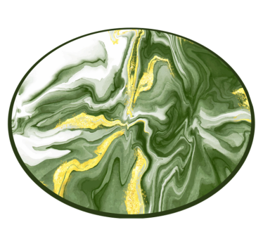 Marbled Elegance marble rug - TenStickers