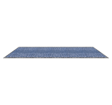 Vintage Blue Pattern vintage rug - TenStickers