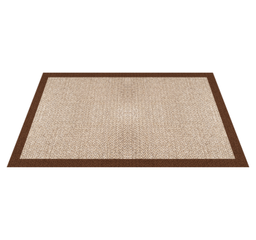 Woven rattan texture vinyl wood flooring - TenStickers
