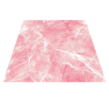 Pink pastel shade marble rug - TenStickers