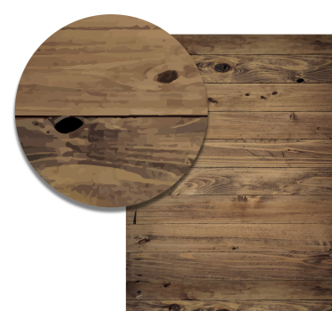 worn wood wood effect vinyl flooring - TenStickers