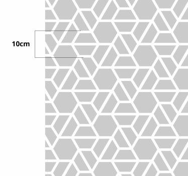 Gray modern pattern geometric carpets - TenStickers