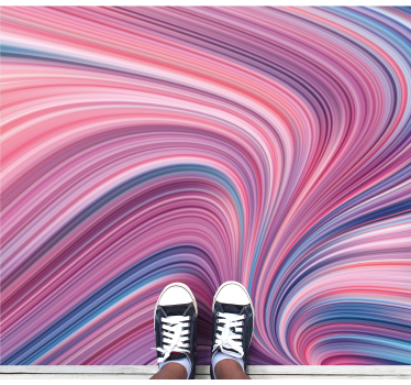 Abstract paintings with marbling  contemporary rugs - TenStickers