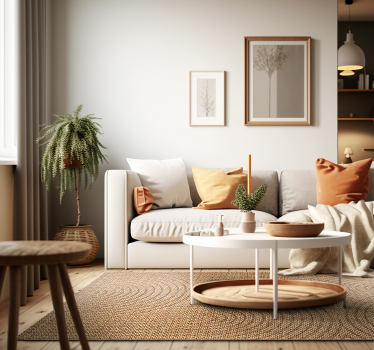 Arches Effect Weaving geometric rugs - TenStickers