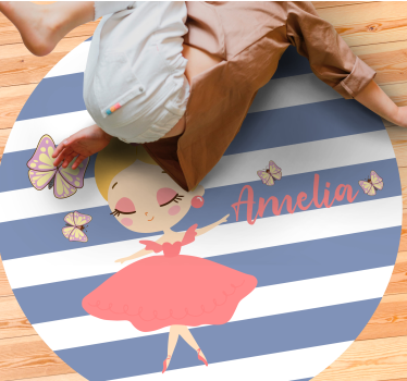 Ballet Fairy Customization custom floor mat - TenStickers