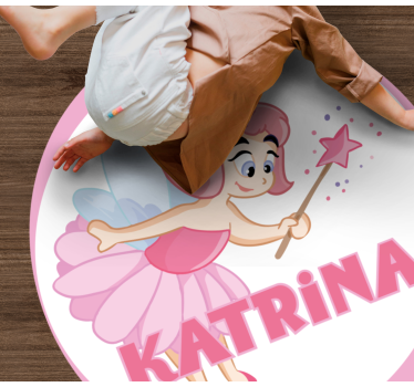 Ballet Fairy Theme custom floor mat - TenStickers