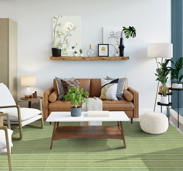 Bamboo  wood effect vinyl flooring - TenStickers