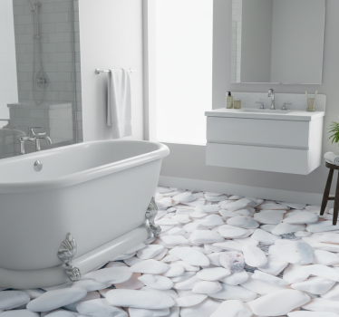 Bathroom mat imitation stone floor mat - TenStickers