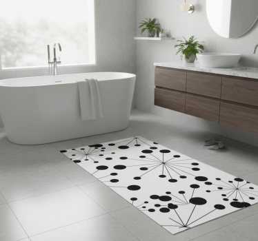 Pop explosion bathroom mat - TenStickers