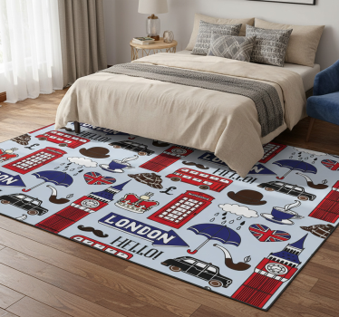 Bedroom carpet best of british london - TenStickers