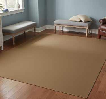 Bedroom carpet brown wardrobe cover sheet - TenStickers