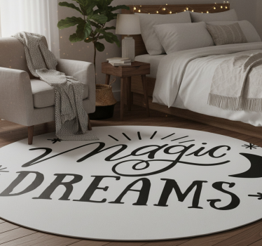 Bedroom carpet dreamy nights - TenStickers