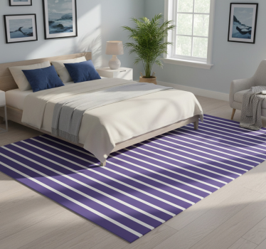 Bedroom carpet in nautical colors - TenStickers