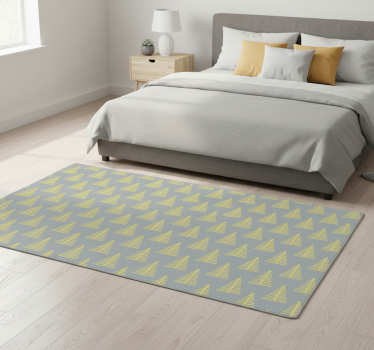 Bedroom carpet in pantone tree colors - TenStickers