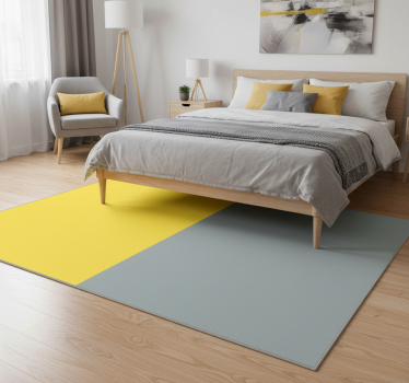 Bedroom carpet in pantone vertical stripes - TenStickers