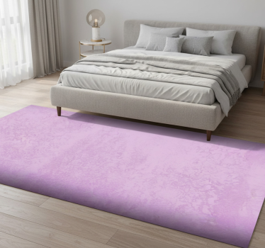 Bedroom carpet in purple velour design imitation - TenStickers