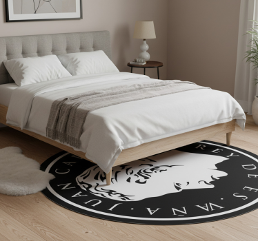 Bedroom carpet king of spain emblem sticker - TenStickers