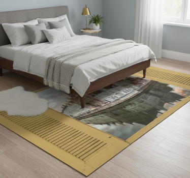 Bedroom carpet photo of bruges - TenStickers